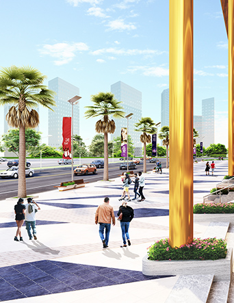 Creative Community Spaces at Saya Piazza, Commercial Real Estate projects at Noida Expressway