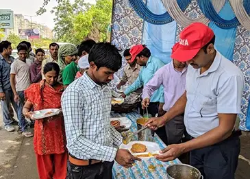 Wewill - second food donation drive by Saya foundation