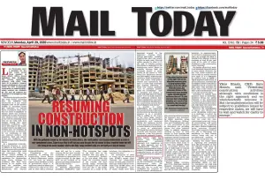 Print media 2020 - Mail Today 1